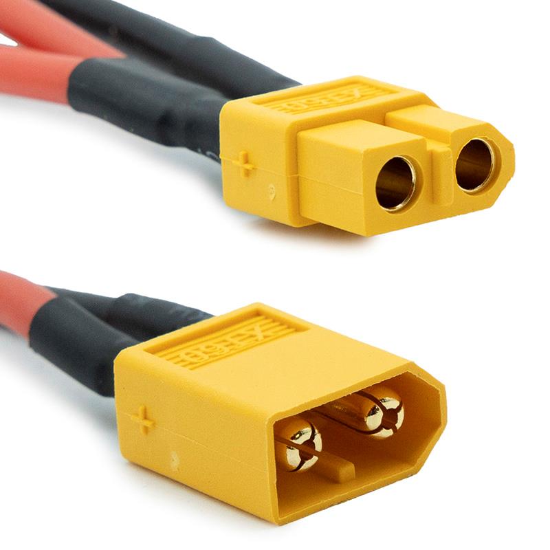 Cable de conexión paralelo XT60 a XT60 - RuedaQrueda