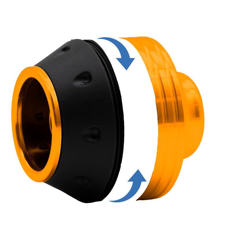 Pieza anticaída para patinete EWTB-003 dorado - RuedaQrueda