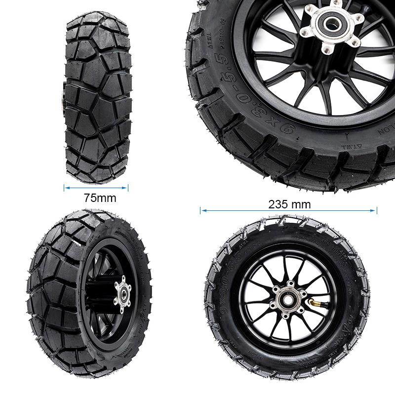 Llanta delantera con neumático Kukirin G2 pro (Versión 2024) - RuedaQrueda