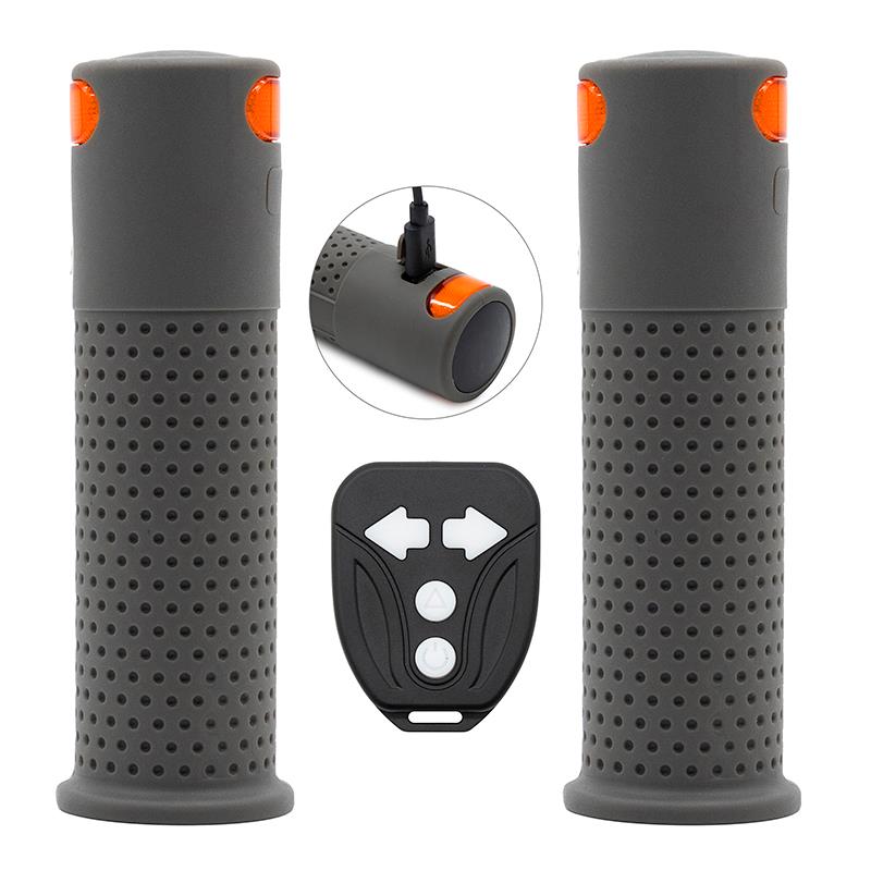 Puños con intermitentes + Mando - RuedaQrueda