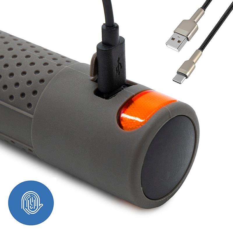 Puños con intermitentes + Mando - RuedaQrueda