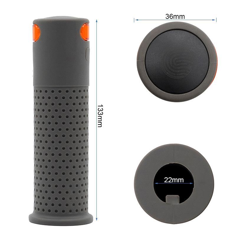 Puños con intermitentes + Mando - RuedaQrueda