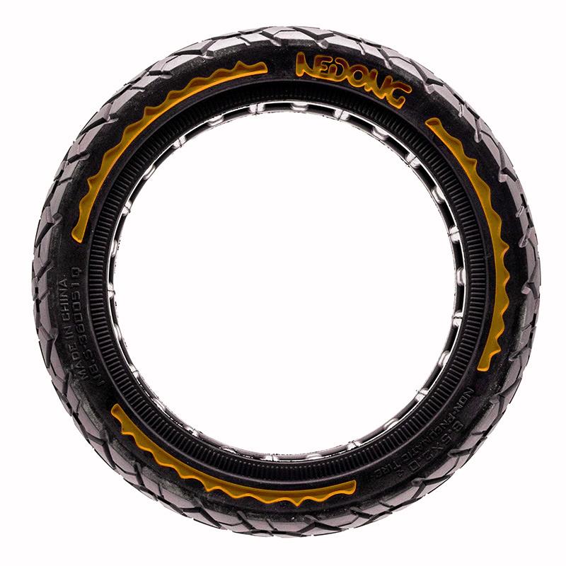 Rueda maciza ultraligera offroad 8,5x2-6,1/B34 - amarillo [Nedong] - RuedaQrueda