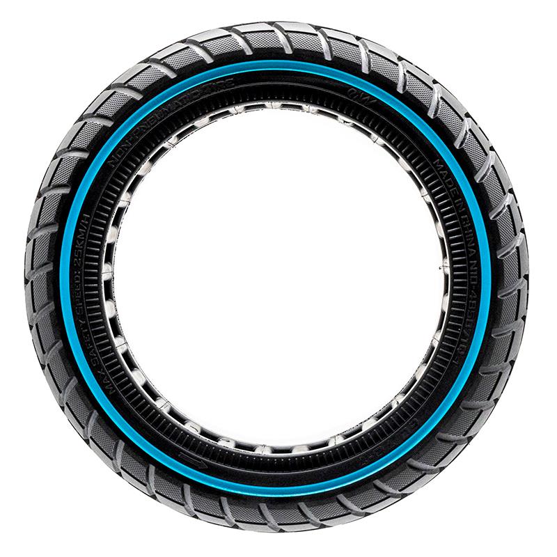 Rueda maciza ultraligera offroad 60/70-7/B50 - linea azul - RuedaQrueda