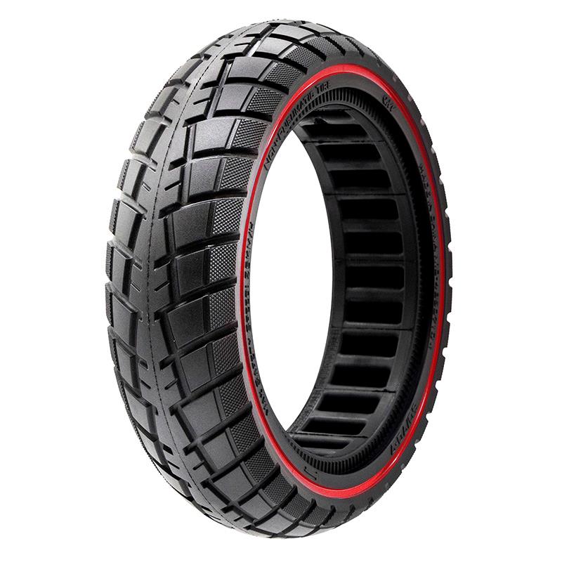 Rueda maciza ultraligera offroad 60/70-7/B50 - linea roja - RuedaQrueda