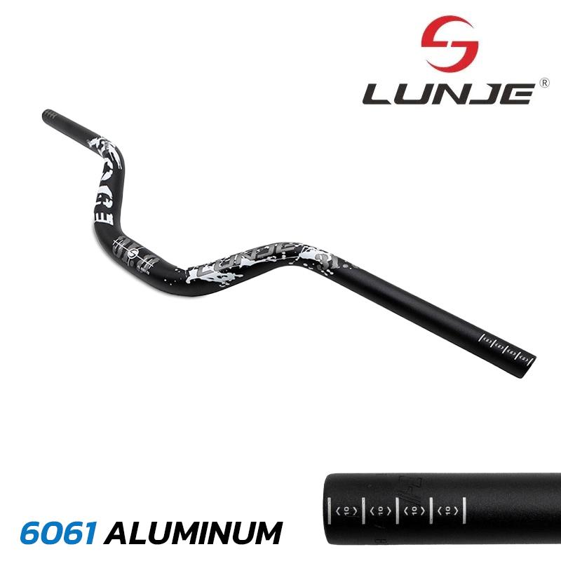 Manillar de 720mm con elevación 90mm negro - RuedaQrueda