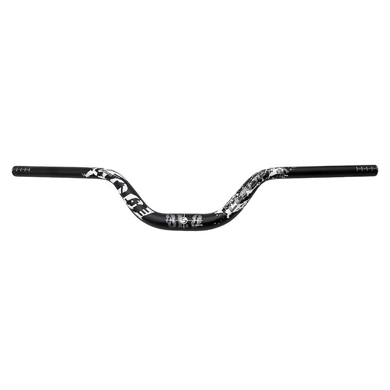 Manillar de 720mm con elevación 90mm negro - RuedaQrueda