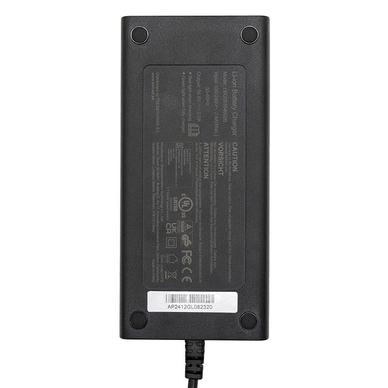 Cargador premium 48v (salida 54,6v) 2A conector Julet 3105 Cecotec Y65 - RuedaQrueda