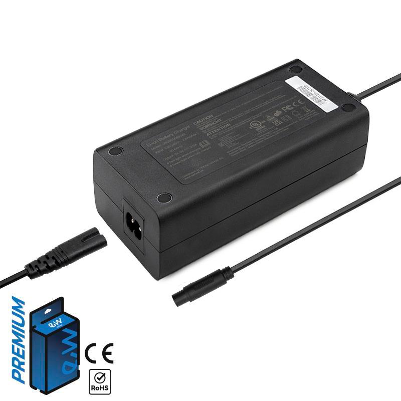 Cargador premium 48v (salida 54,6v) 2A conector Julet 3105 Cecotec Y65 - RuedaQrueda