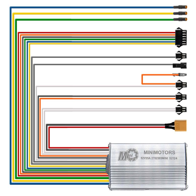 Controladora 52V 25A 1200W para Dualtron Mini [Minimotors] - RuedaQrueda