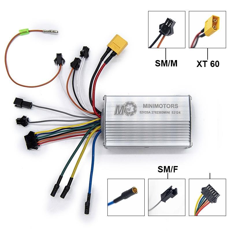 Controladora 52V 25A 1200W para Dualtron Mini [Minimotors] - RuedaQrueda