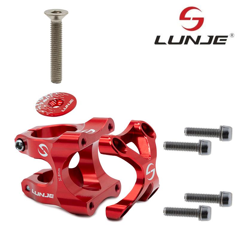 Potencia para manillares de 31,8mm EWPM-002 rojo - RuedaQrueda