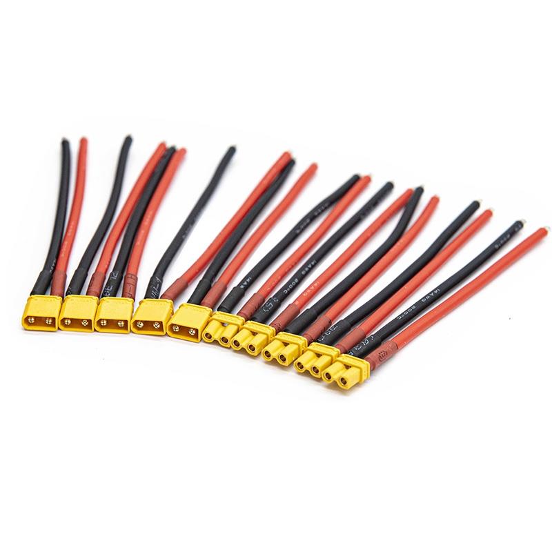 Cable con conector XT30 Amass - 5P (5M/5F) - RuedaQrueda