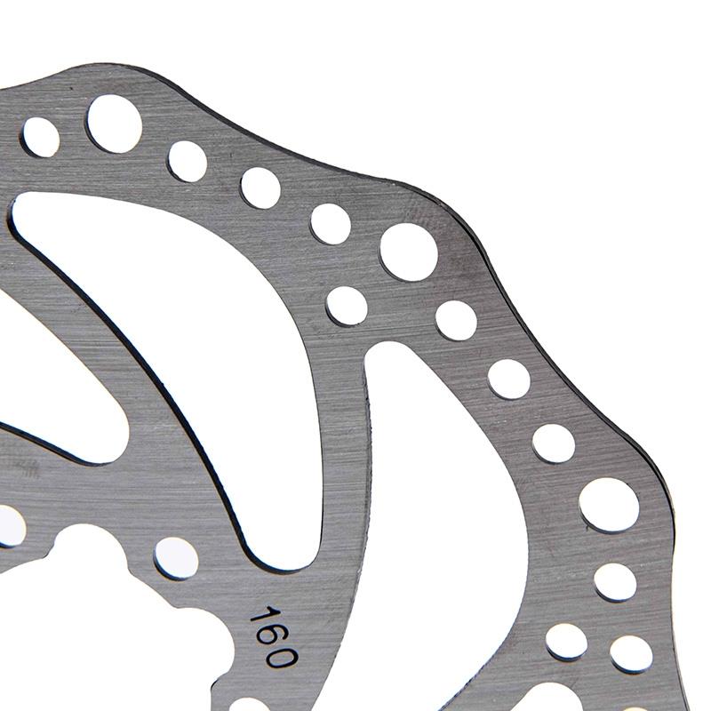 Disco de freno R6.1 160mm 6H plata - RuedaQrueda