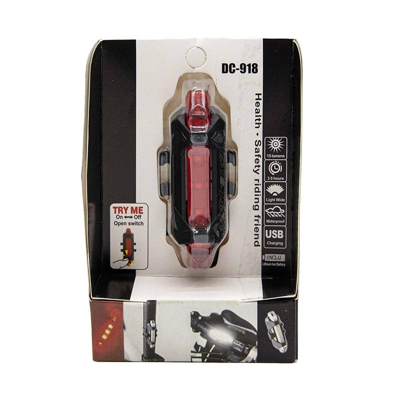 Luz de advertencia recargable roja - RuedaQrueda