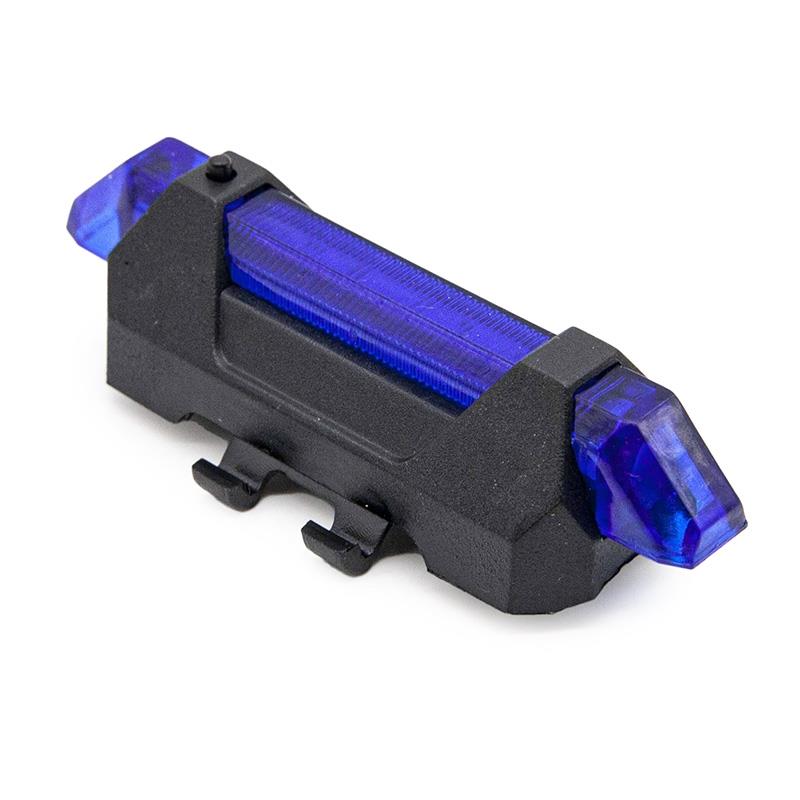 Luz de advertencia recargable azul - RuedaQrueda