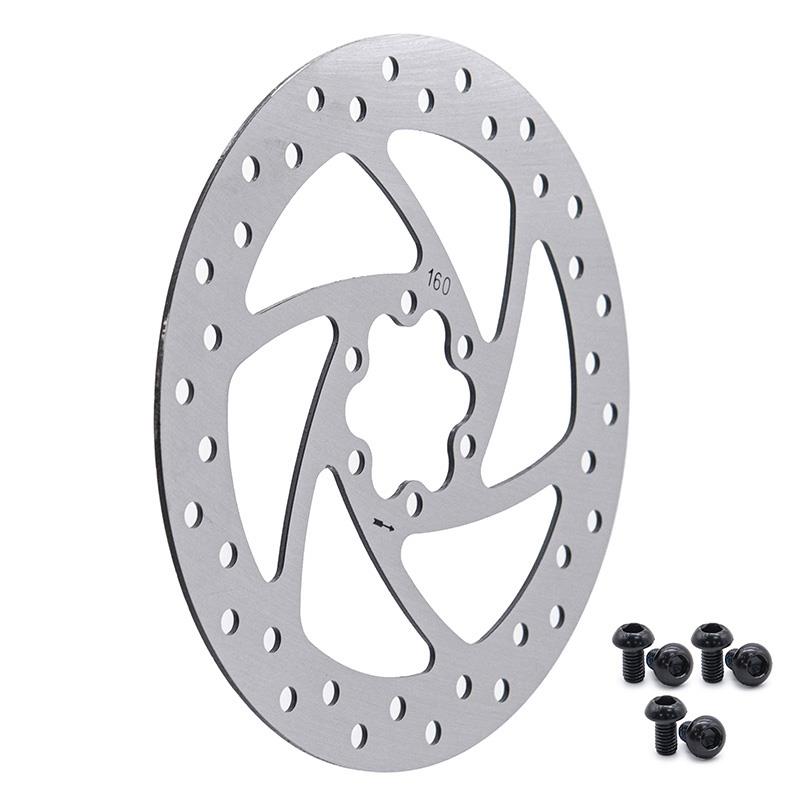 Disco de freno 160mm 6H plata - RuedaQrueda