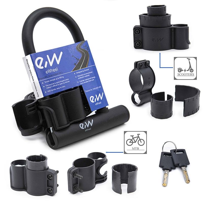 Candado de herradura con llave - 15cm - RuedaQrueda