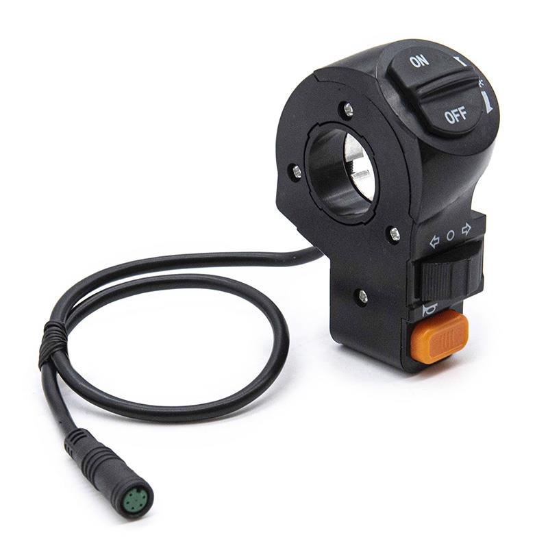 Botonera para Intermitente/luz/claxon 3F - 32cm - RuedaQrueda