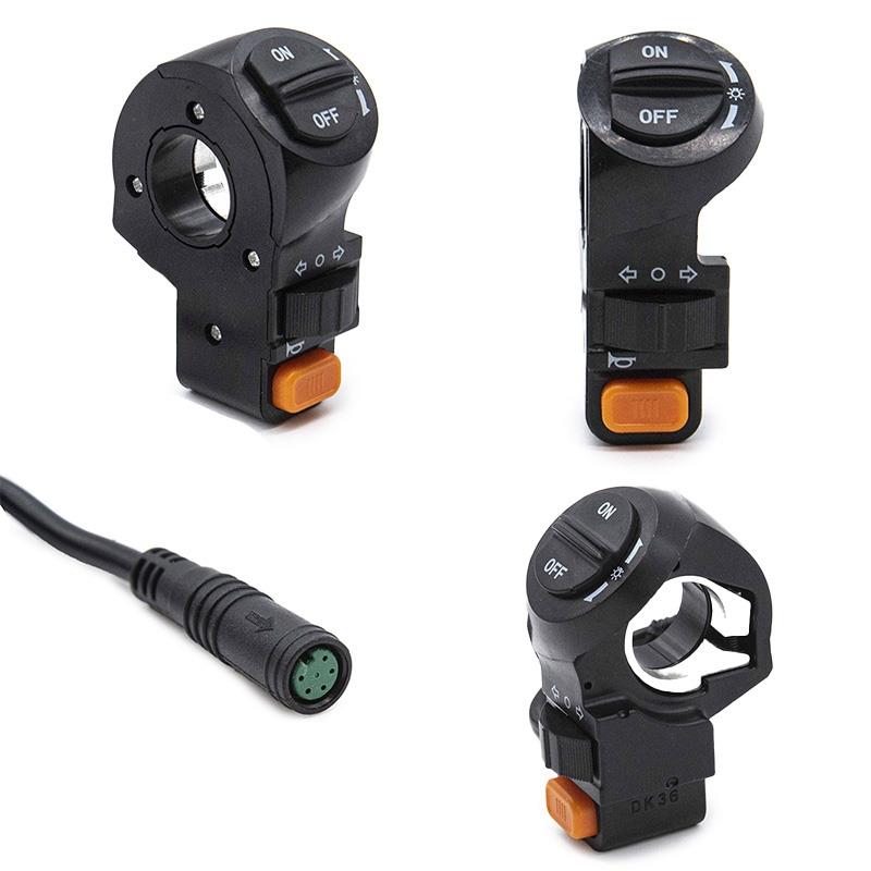 Botonera para Intermitente/luz/claxon 3F - 32cm - RuedaQrueda