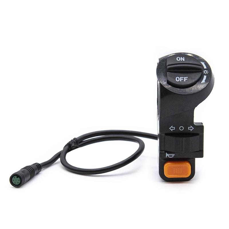 Botonera para Intermitente/luz/claxon 3F - 32cm - RuedaQrueda