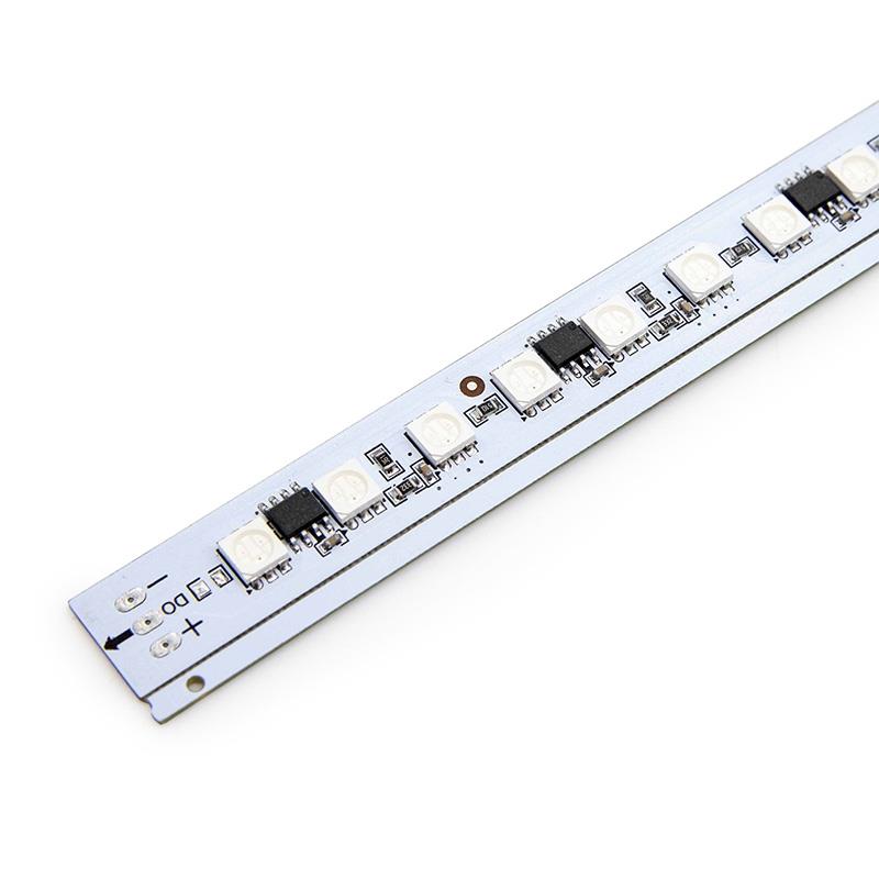 Tira led RGB programable 12V [Minimotors] - 0,45M - RuedaQrueda