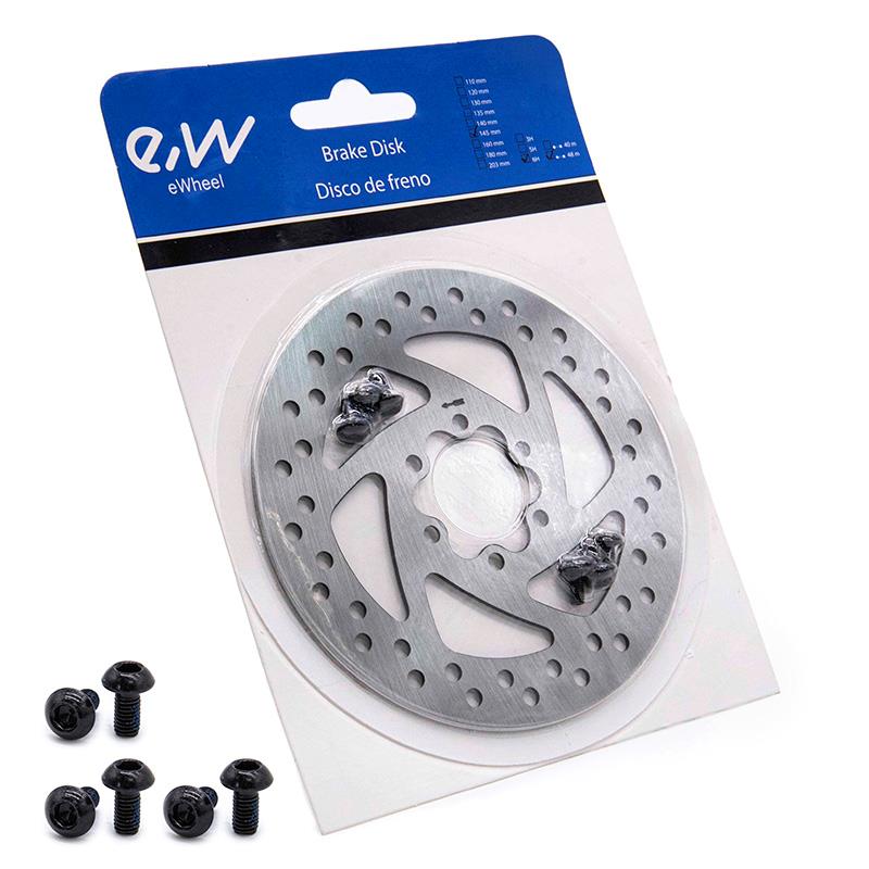 Disco de freno 145mm 6H plata - RuedaQrueda