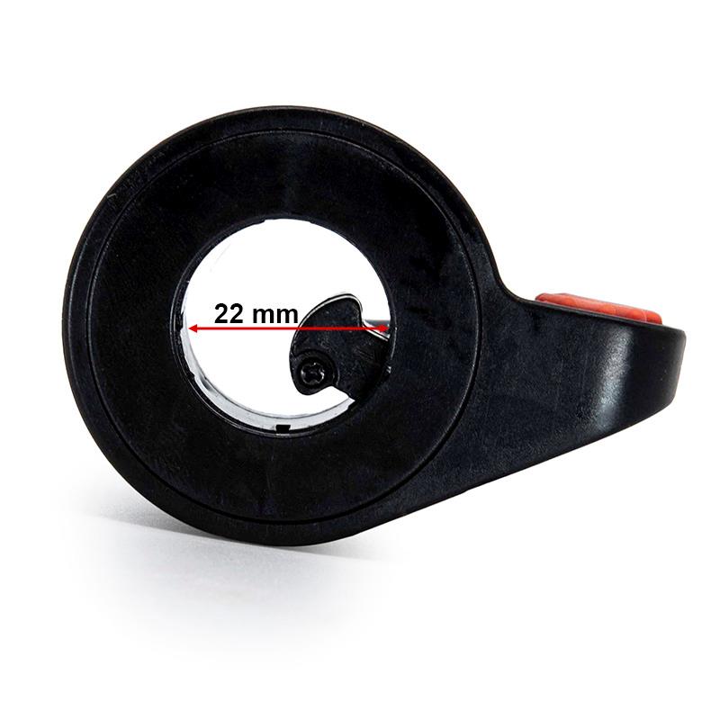 Freno eléctrico/acelerador L para Ninebot serie ES y E rojo - RuedaQrueda