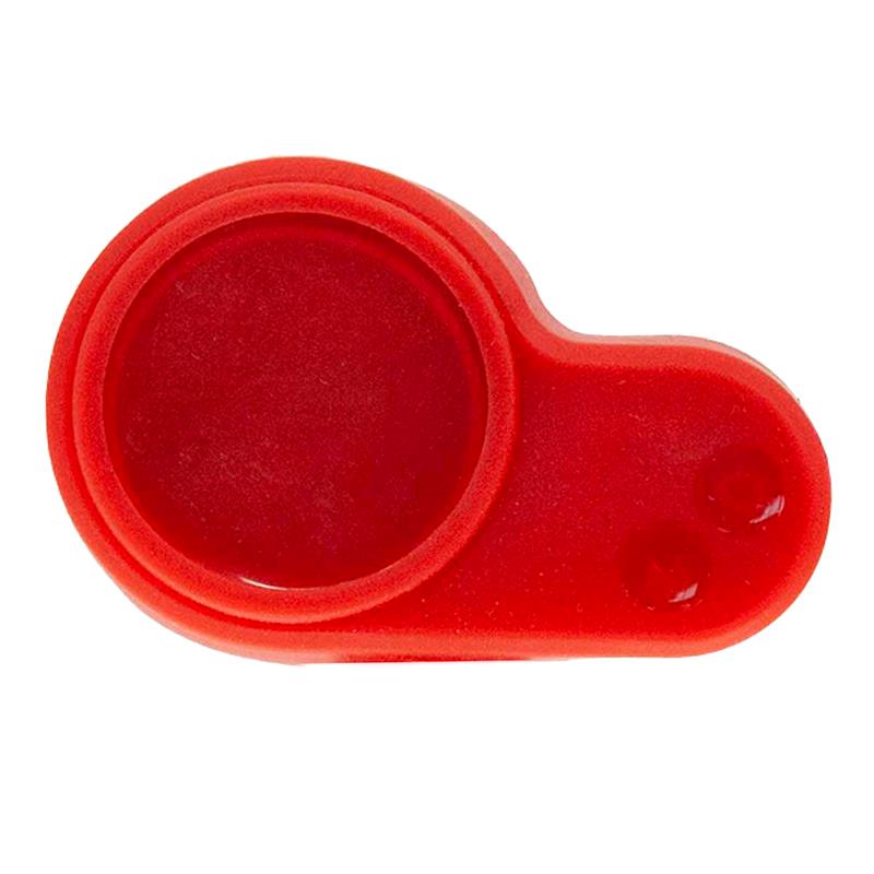 Protector de silicona impermeable rojo para dsiplay - RuedaQrueda