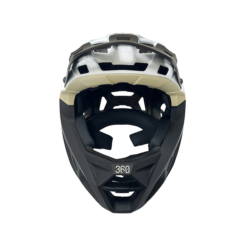 Casco INTEGRA Sport blanco - verde militar M - RuedaQrueda