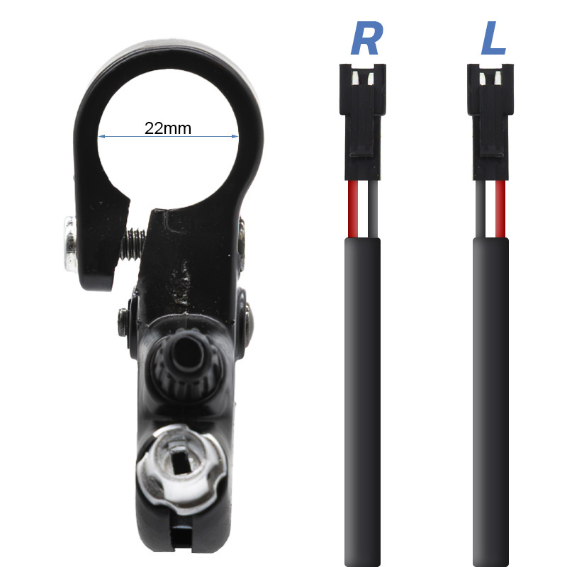 Maneta de freno con sensor y tensor R y L - Conector SM 1,2M