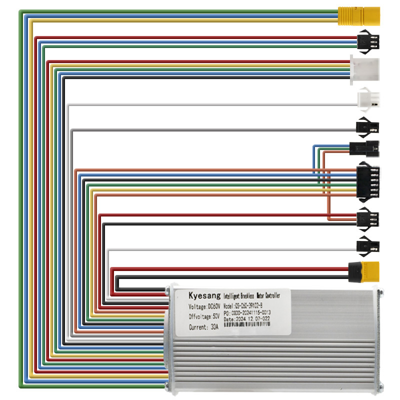 Controladora 60V 30A 1500W-B LCD QS-S4 [Kyesang]