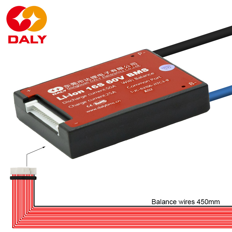 BMS 16S 60V 50A [DALY] - 1M