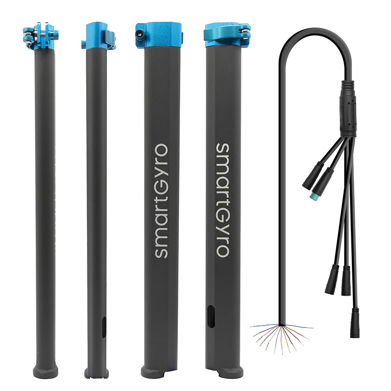 Potence avec câble et collier d’origine Smartgyro Speedway / Rockway / Crossover