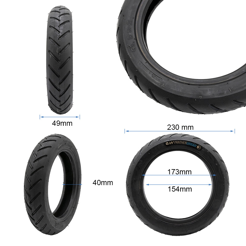Neumático Cityroad 9x2-6,1 [Ewheel]