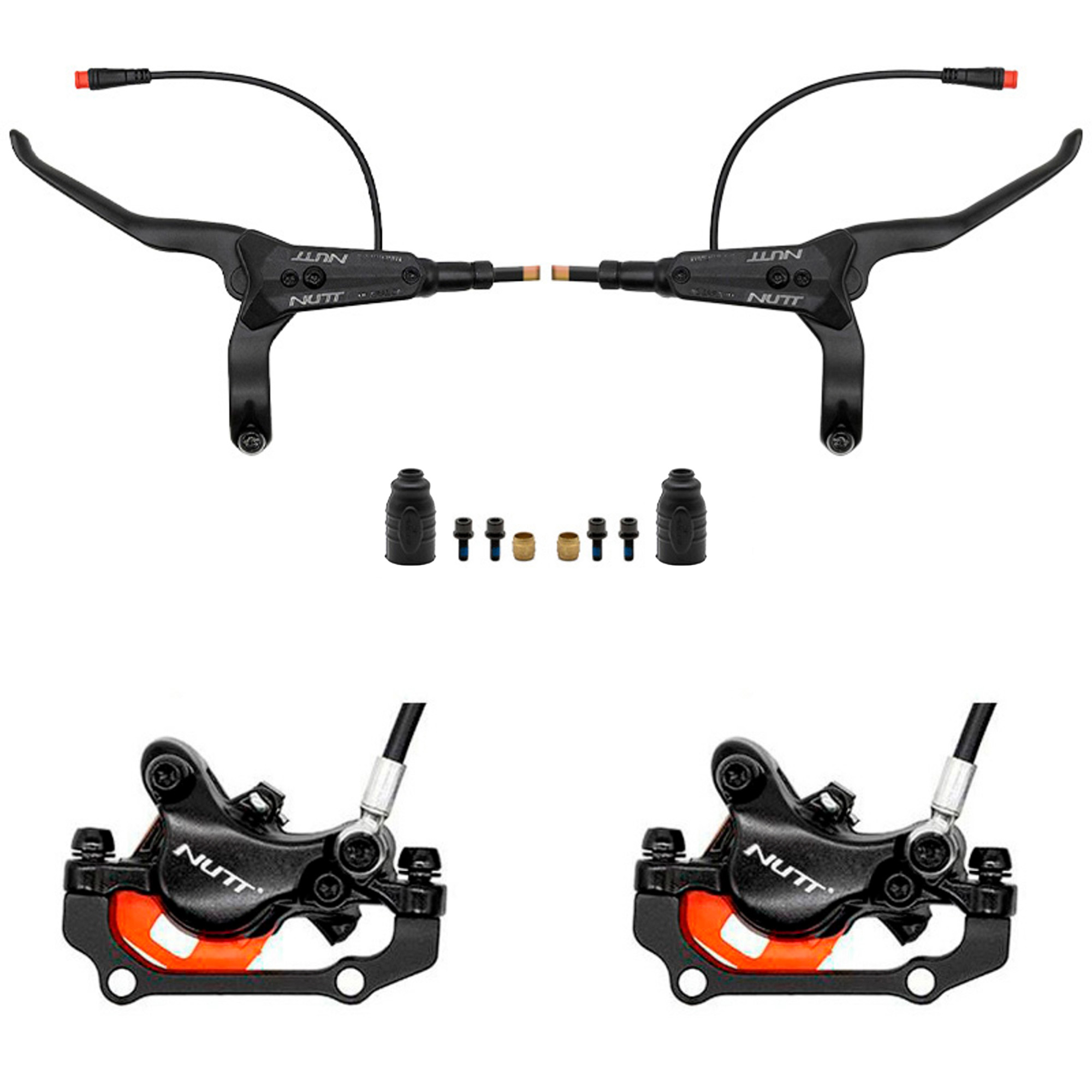 Kit de frein hydraulique noir A5-D Avant R arrière R [NUTT]
