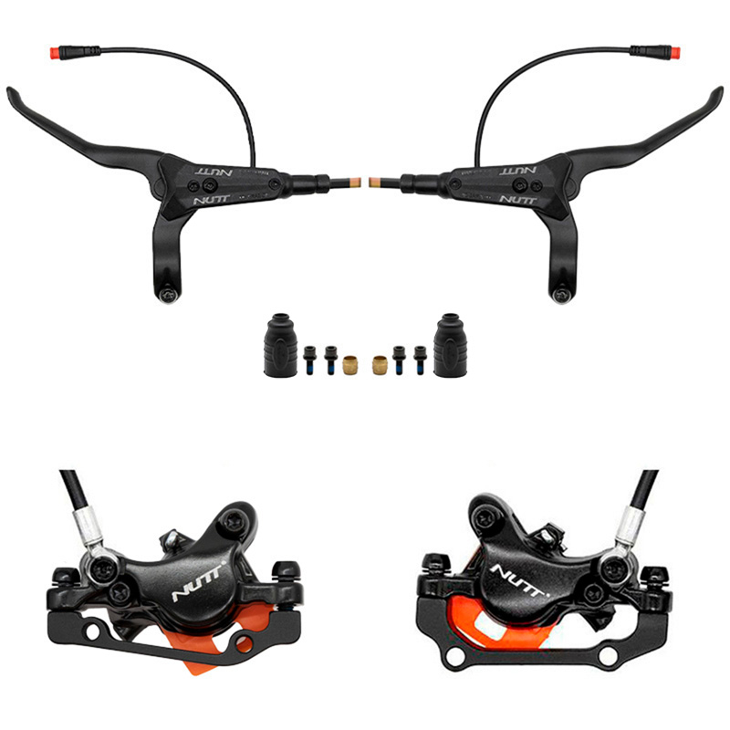 Kit de frein hydraulique noir A5-D Avant L arrière R [NUTT]