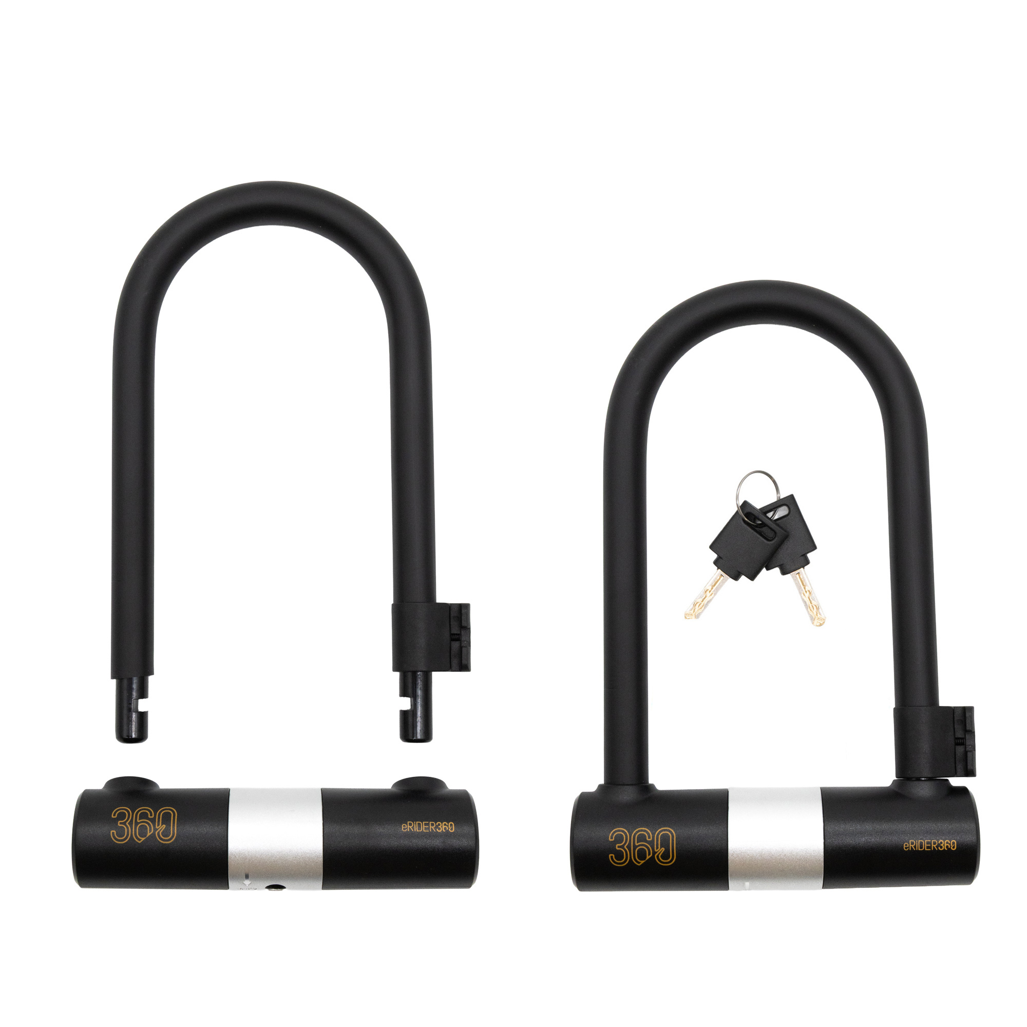 Candado en U de llave EWLK021 negro
