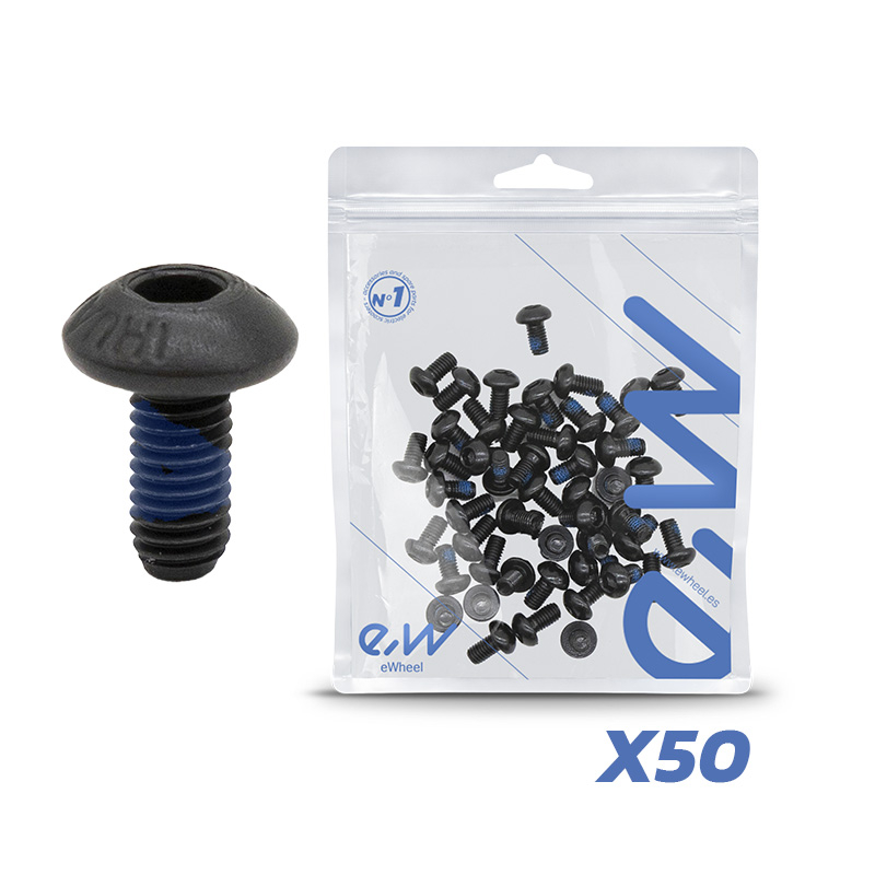 Tornillo disco de freno negro - 50pcs