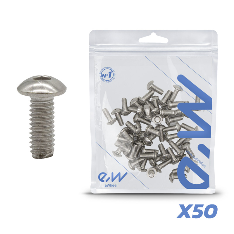 Tornillo guardabarros M365/1S/Pro/Pro2/Mi3/Mi3 lite/Essential - 50pcs