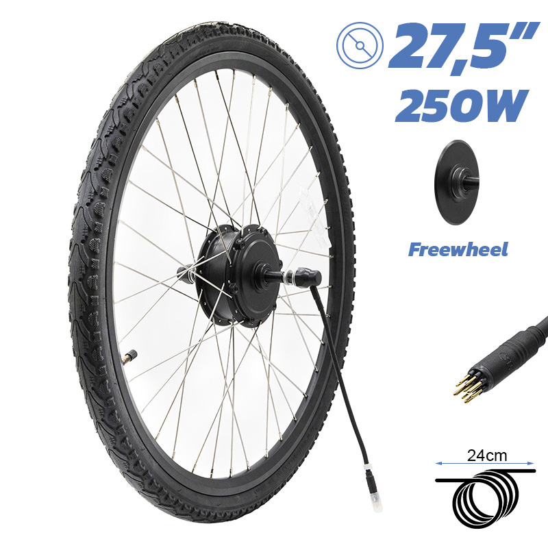 Moteur 36V 250W pour Ebike 27 5 pouces (Inclut pneu)