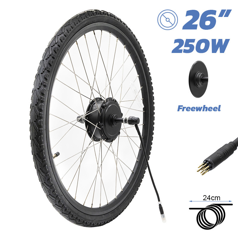 Moteur 36V 250W pour Velo Electrique 26 pouces (Inclut pneu)