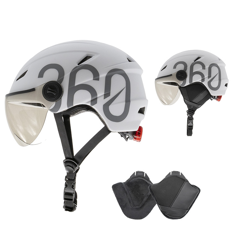 GLOOB Urban blanco - gris M orejeras extraibles - RuedaQrueda