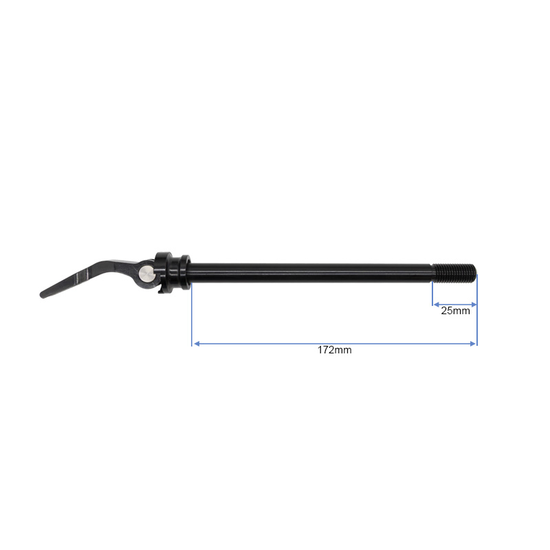 Eje pasante trasero M12*172mm TERRAM - RuedaQrueda