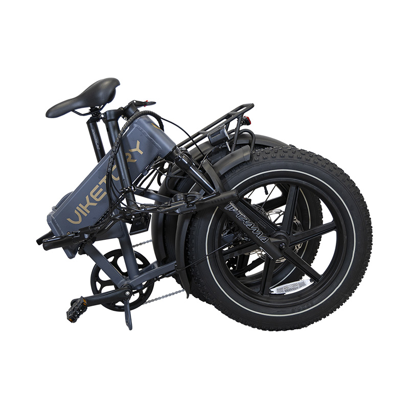 LITHOR - Fatbike plegable - Gris grafito - RuedaQrueda