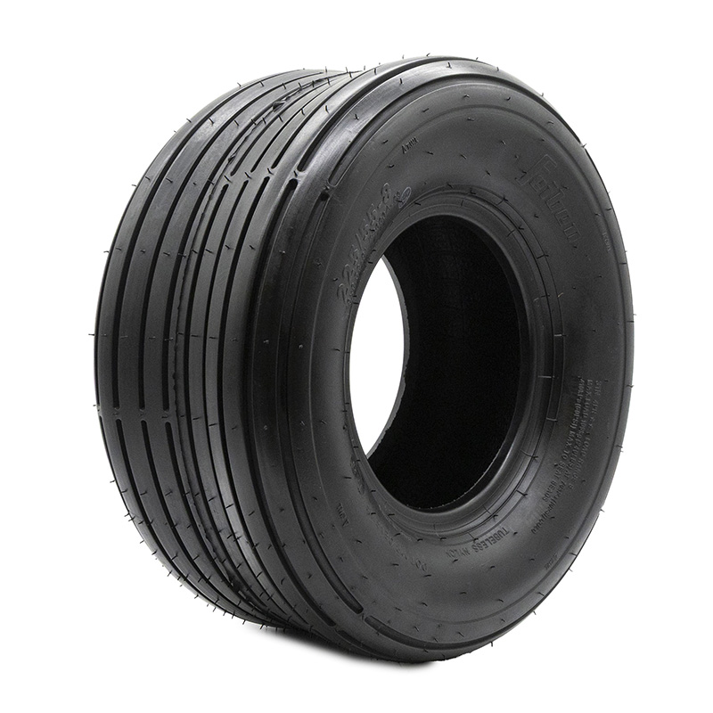 Pneu tubeless 18x9 5-8 / 225/55-8 lisse [Feiben]