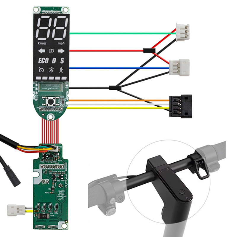 Pack controladora y display para Ninebot F2 (Deslimitado 32km/h) - RuedaQrueda