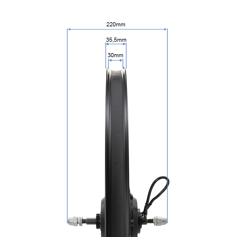 Llanta trasera 29x2,4 con motor 250w 42nm ROKTAR/ZEPHIR - RuedaQrueda