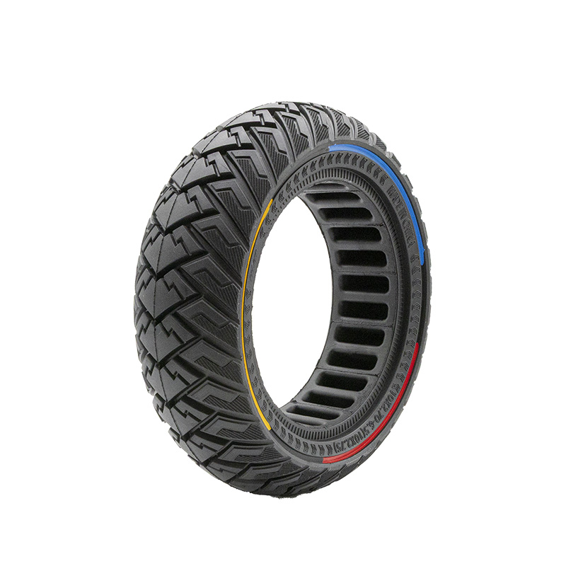 Pneu plein 10x2,70-6,5 (10X2,75) – tricolore