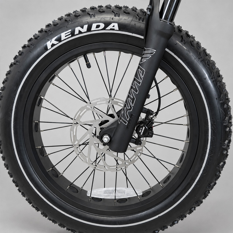 COMMANDO - Fatbike - Rojo cherry - RuedaQrueda
